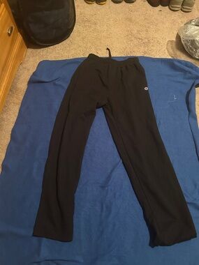 Champion Black Jogger Sweatpants